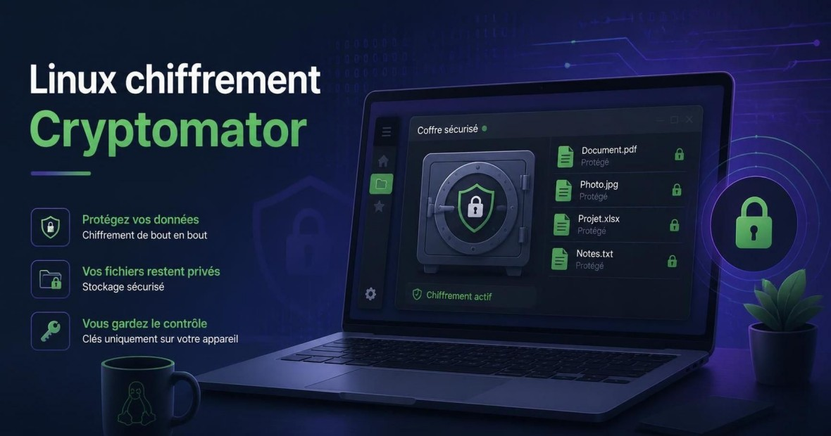 Coffre Cryptomator sur Arch Linux